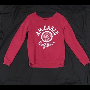 Red American Eagle Sweatshirt